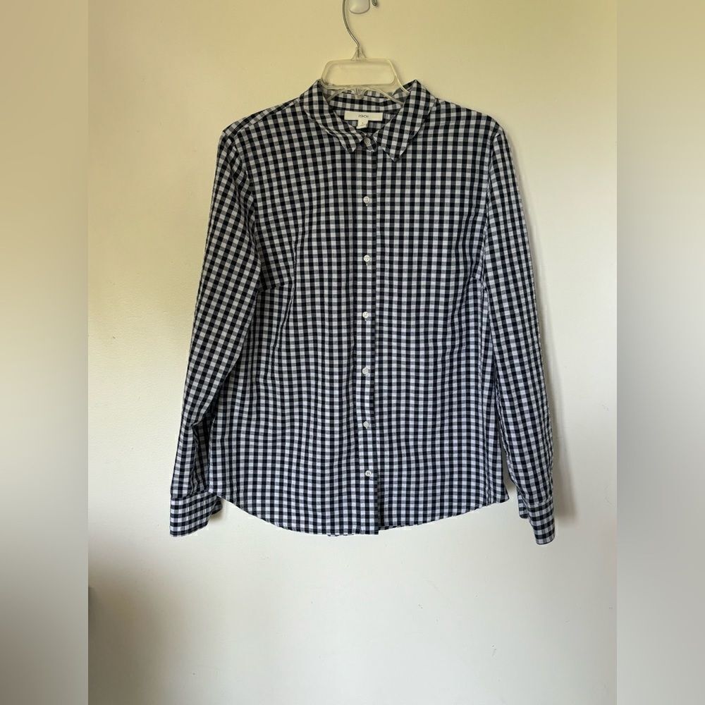 1901 Gingham Button Down Shirt Men's Large